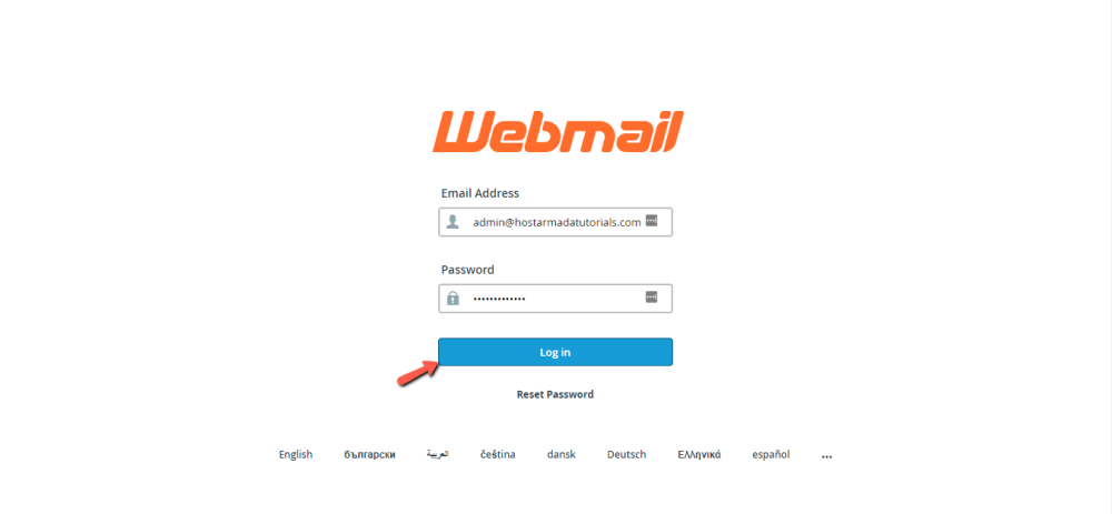 How To Access The Webmail Service How To Access The Webmail Service