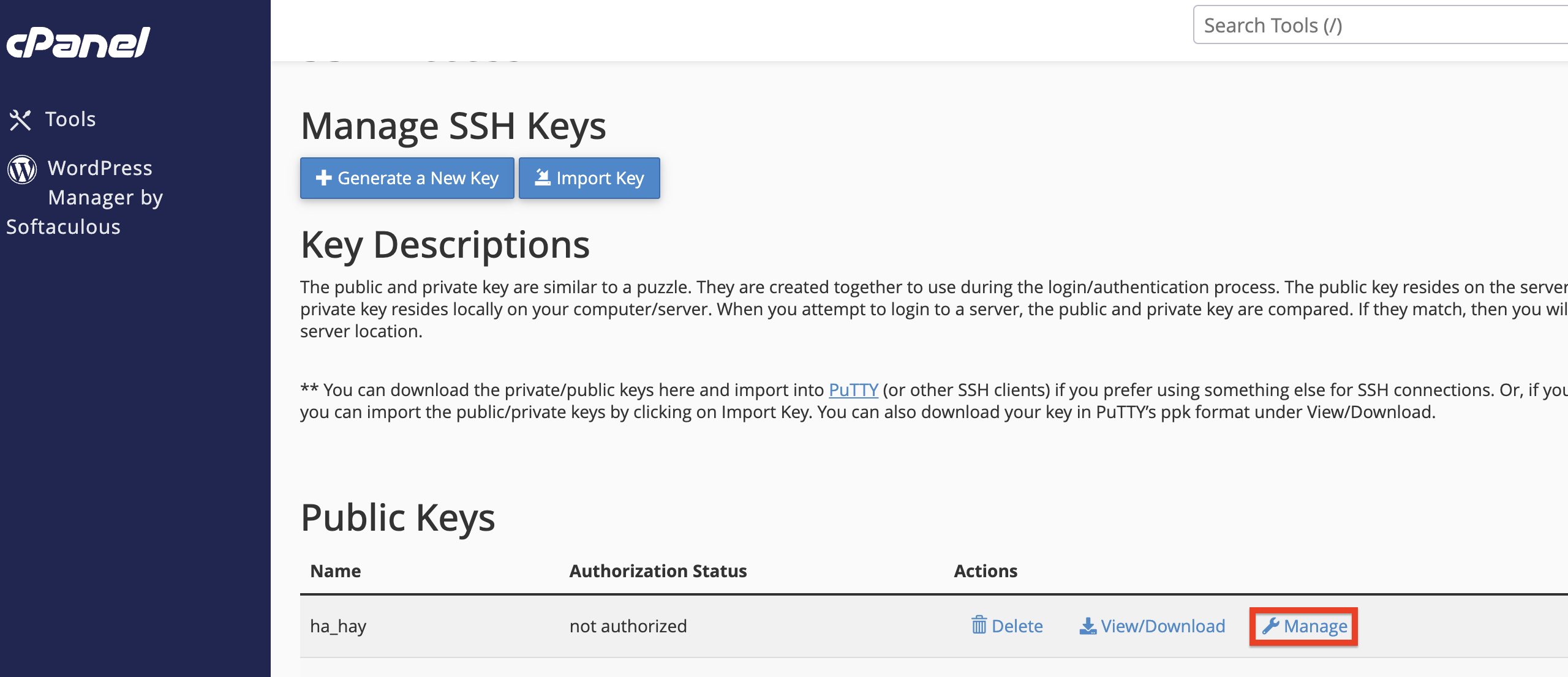 manage-ssh-keys