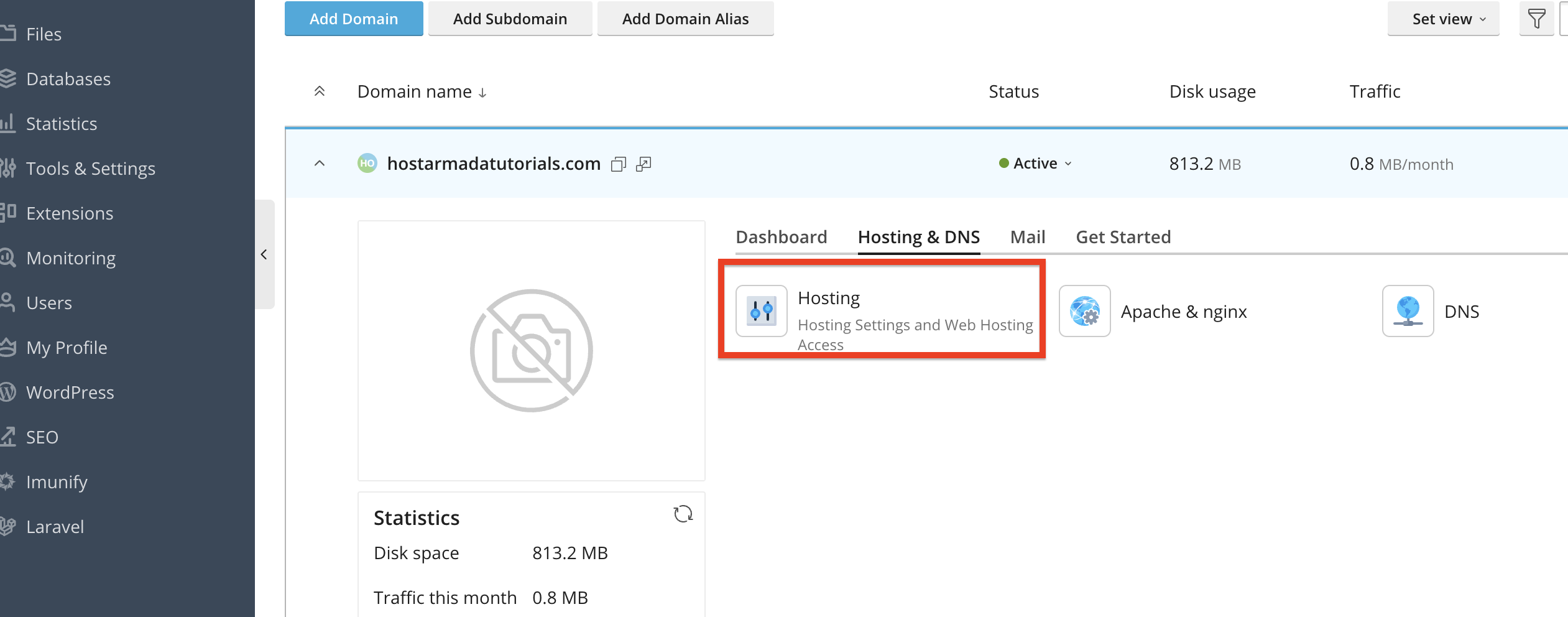 hosting-functionality