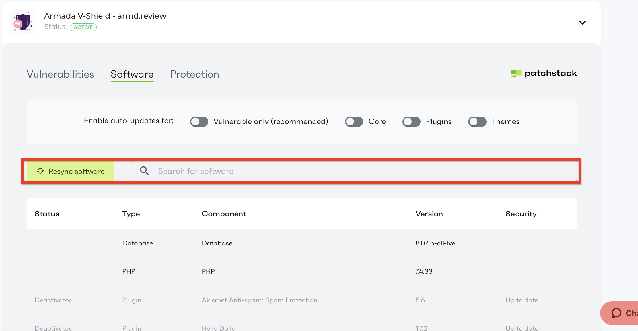 v-shield-software-search