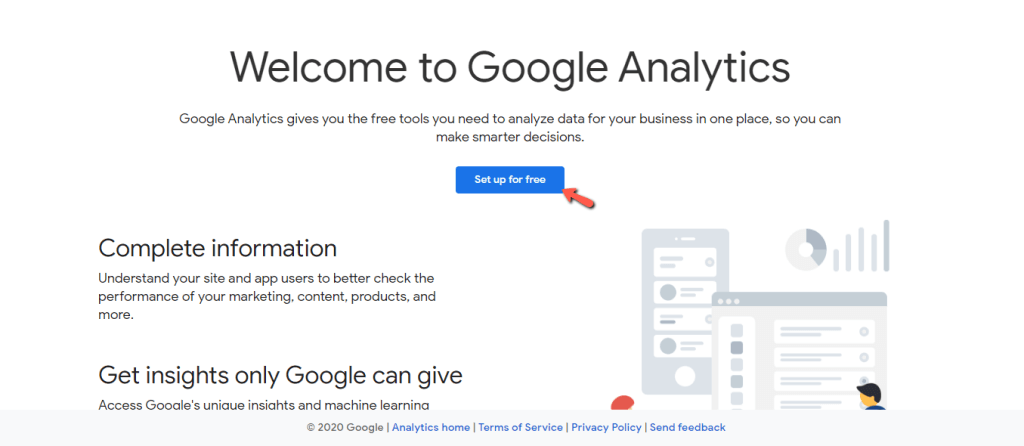 Set Up Google Analytics Account